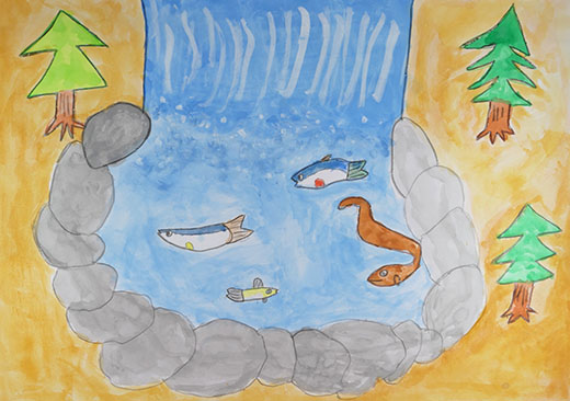 しぜんのさかなたち