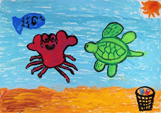 うみをきれいに