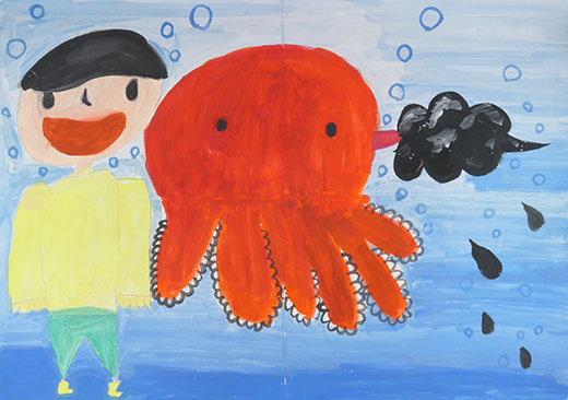 タコとともだち