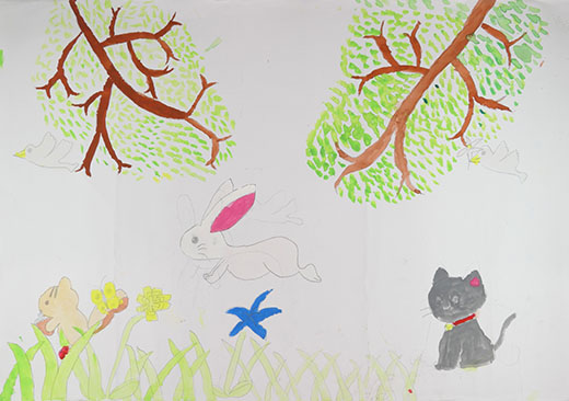 草村のどうぶつたち