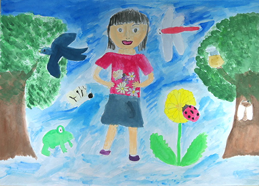 生き物や植物を大切にしよう