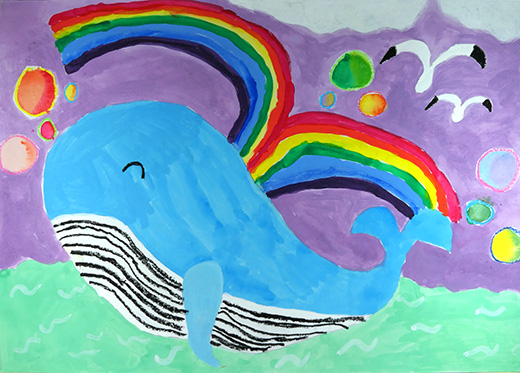 ハッピーくじら