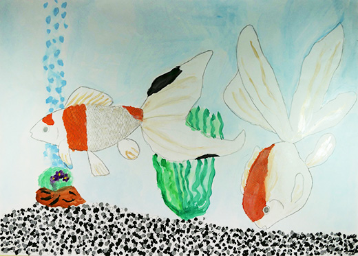 おばあちゃん家の金ちゃんとらんちゃん