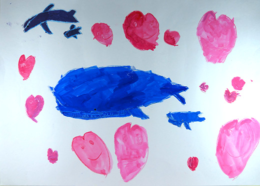 クジラさん　イルカさん　大好き