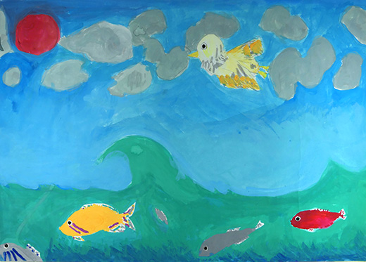 海、空の魚たち