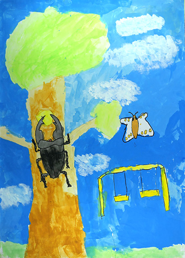 公園にすんでる昆虫