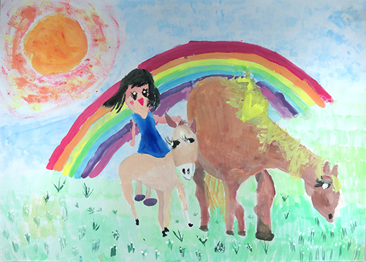 にこにこおうまさん