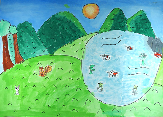 しぜんの中の生物