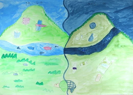 きれいな水、きたない水