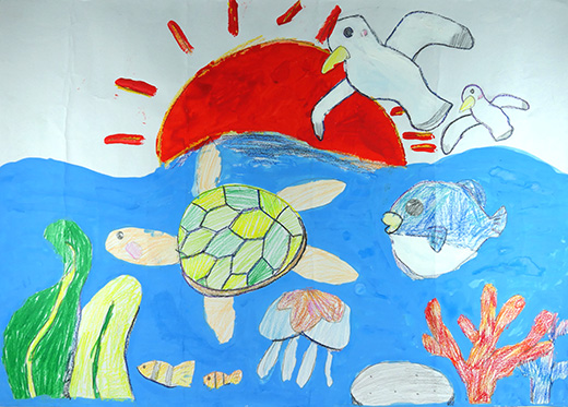 うみをきれいにしよう