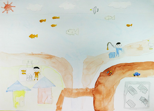 きれいな海と空気