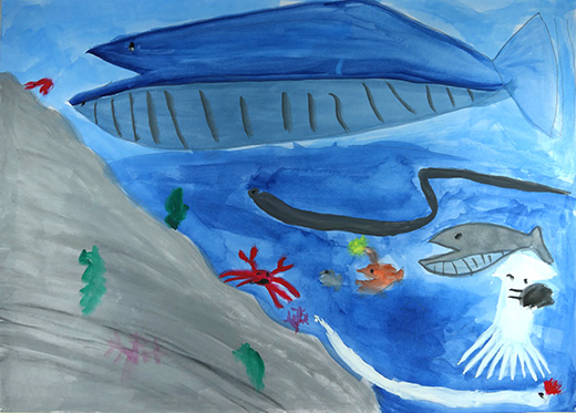 しんかいにおよぐさかなたち