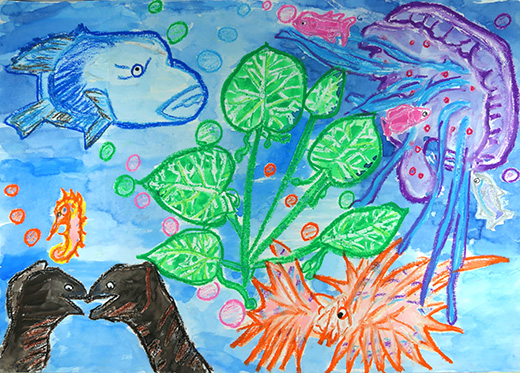 行ってみたいな　こんな海