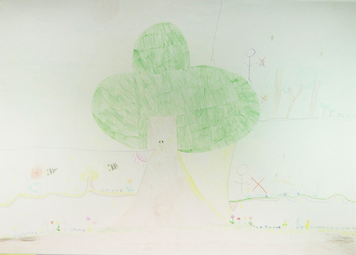 自然や虫は、ささえ合っている