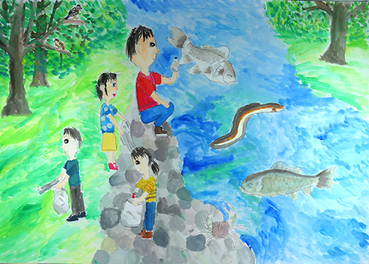 守りたいきれいな川