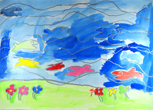 魚がくらせる川