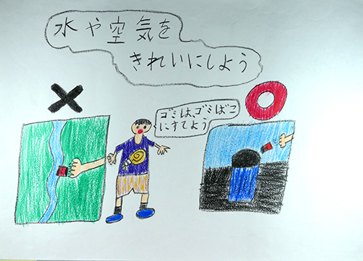 水や空気をきれいにしよう