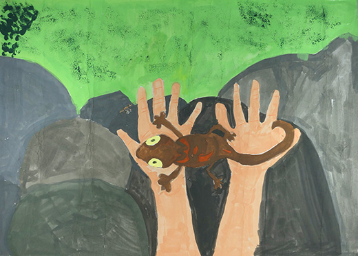 ぼくがまもってあげるよ