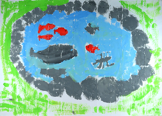 水中をゆたかに