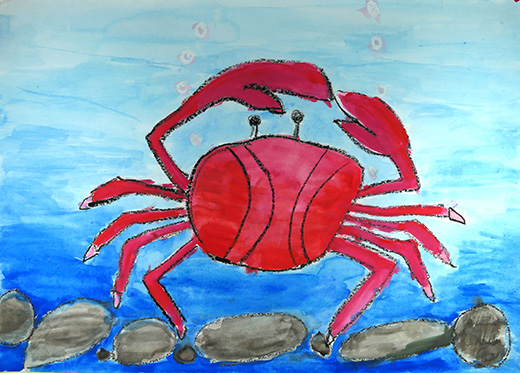 げんきにカニさん