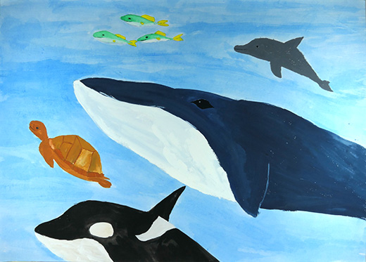 きれいな世界に向かって