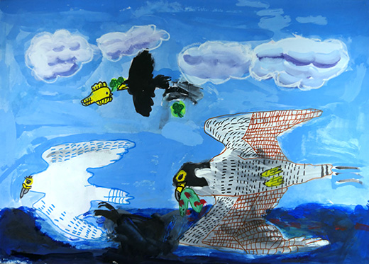 しぜんのとり　しあわせいっぱい