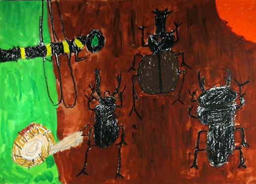 もりでくらすむし