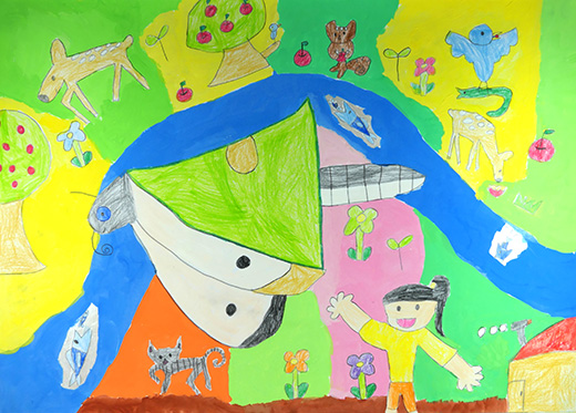 チョウが眺める世界