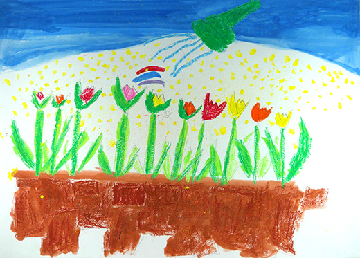 チューリップキラキラ