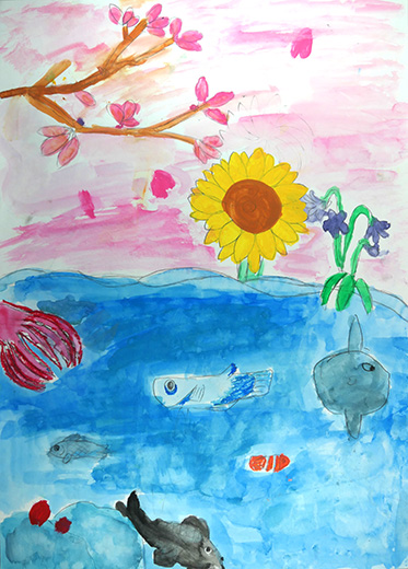 きれいな水、きれいな空気と小さな命