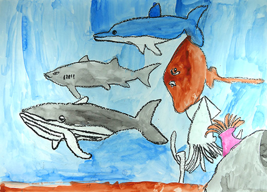 きれいな水にいる生きものたち