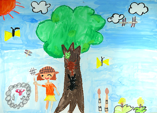 元気な自然のいきもの