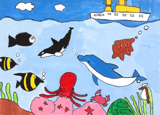 なかよしな海の生き物