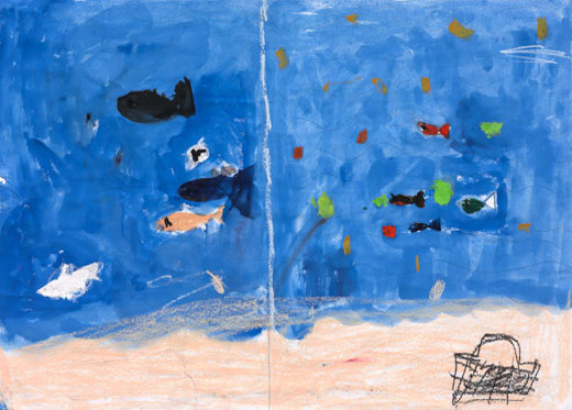 さかなしんじゃう。ゴミ