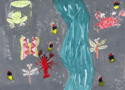 よるのかわのいきものたち