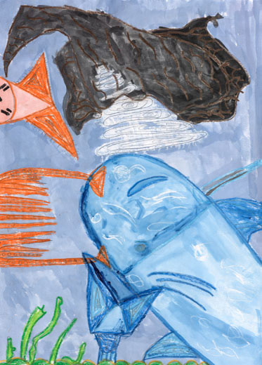 だいおうイカとまっこうくじら