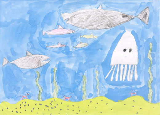 海の中の生きもの