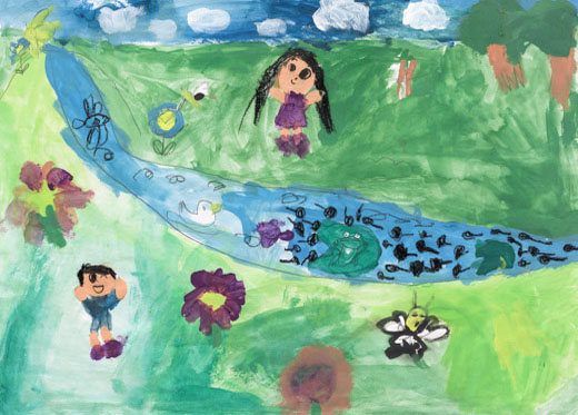 みんななかよくたのしいね