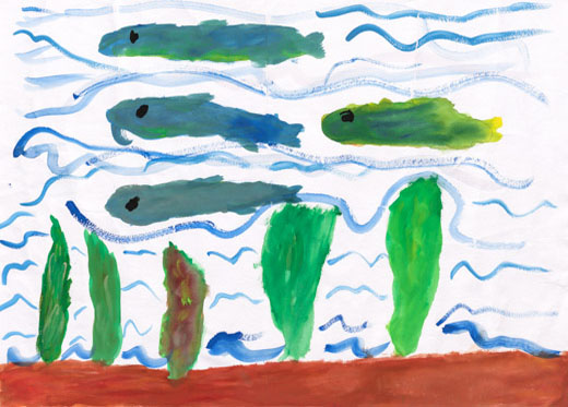 メダカのすむ川