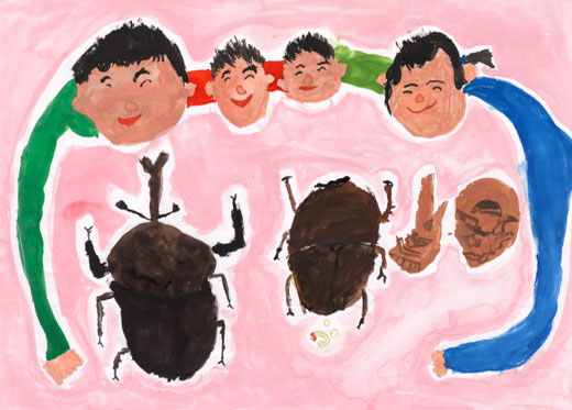 カブトムシの家族