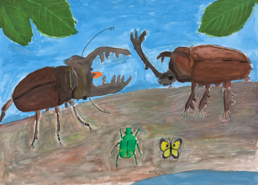 躍動感あふれる自然系奥義