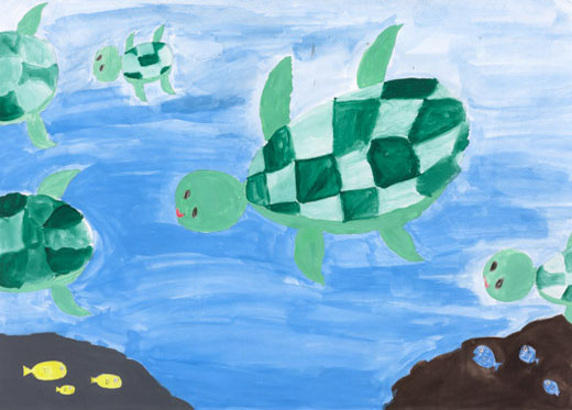 きれいな海に住みたいな