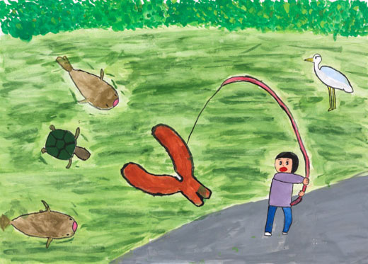 ペンチが釣れた！