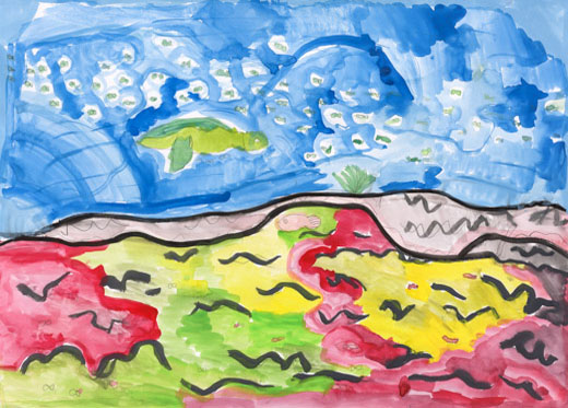 海の中の生き物