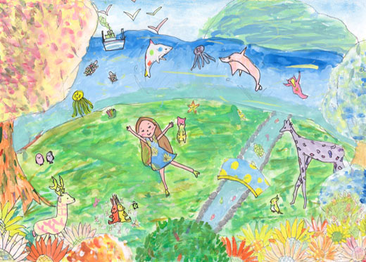 にぎやかでステキな森