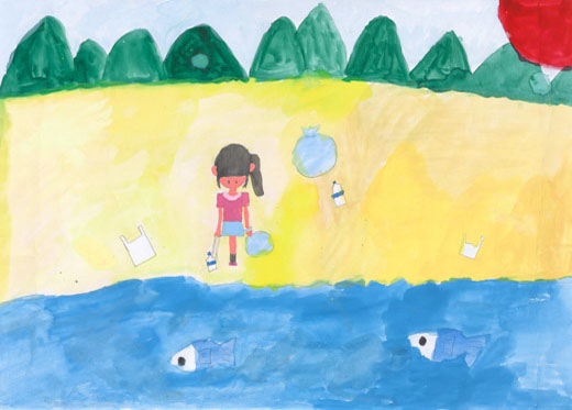 すなはまのごみひろい