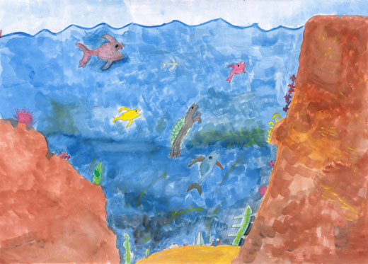 いつまでもきれいな海