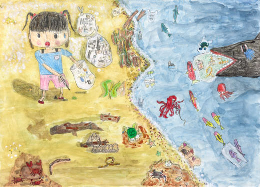 海の生き物からのSOS