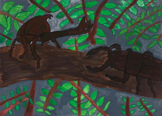 カブトムシとクワガタムシ