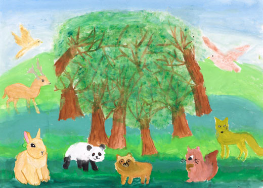 動物たちの大切な森